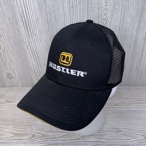 Hustler Turf Mowers Cap Baseball Hat Ben's Lawn Service Black Adjustable NEW